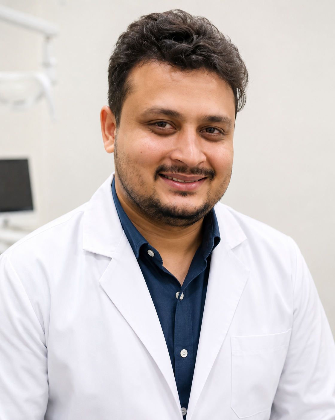 Dr. Virendra Parmar, lead specialist dentist and dental surgeon at Aura Dental